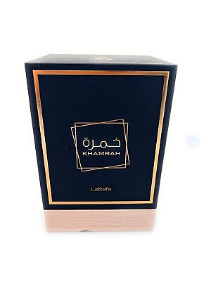 #ad LATTAFA KHAMRAH 3.4OZ 100ML EAU DE PERFUME UNISEX Niche ARABIC PERFUME $34.99