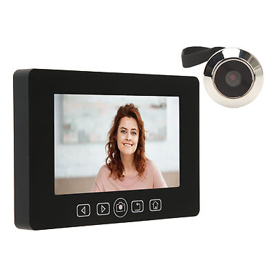 #ad Digital LCD Peephole Door Camera Doorbell Viewer Night Vision Home Security New $38.23