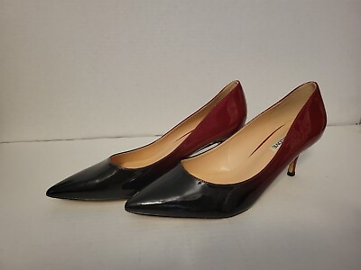 #ad Joy In Love Women#x27;s 2 Inch Heel Red to Black Gradiant Shoe Size 10.5 $28.50