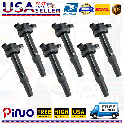 #ad Set of 6 Ignition Coil For 06 12 Ford Fusion 09 12 Ford Escape 3L V6 UF486 DG514 $50.45