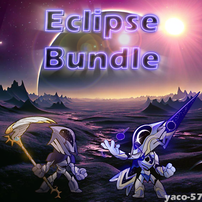 #ad Brawlhalla: Eclipse Bundle Eclipse Artemis Seraph#x27;s Scythe Penumbral Scythe $0.99