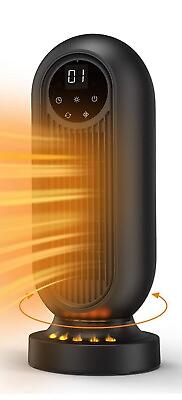 #ad Infray Space Heater 1500W Oscillating Electric Tower Heater 3 speeds LED Display $38.00