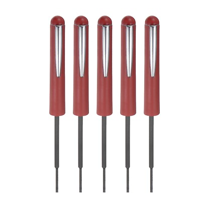 #ad 5pcs Non Magnetic Pocket Screwdriver 2.4mm Slotted T10 Torx with Clip $16.29