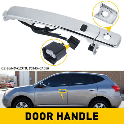 #ad For 2010 2013 Nissan Rogue Car Front Left Outside Chrome Door Handle Smart Entry $16.99
