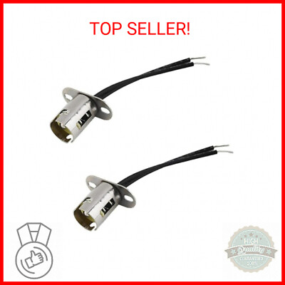 #ad 2PCS BAY15D 1157 LED Light Bulb Socket Holder with Wire Connector for Car Auto T $10.00