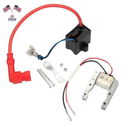 #ad #ad Durable CDI Ignition Coil Magneto For 49cc 50 80cc 2 Stroke Engine Motorcycle D $24.99