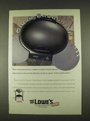 #ad 1996 Lowe#x27;s Thermos Thermal Electric Grill Ad $19.99