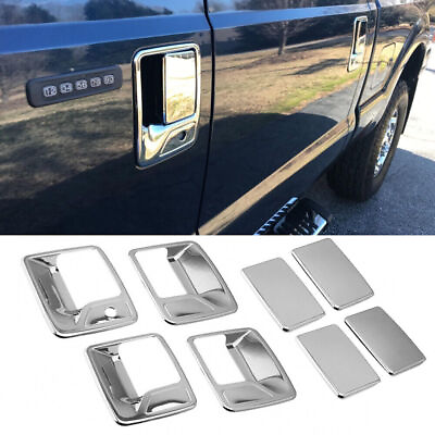 #ad Chrome Door Handle Covers For Ford F 250 F 350 F 450 Super Duty 4Doors 1999 2016 $16.29