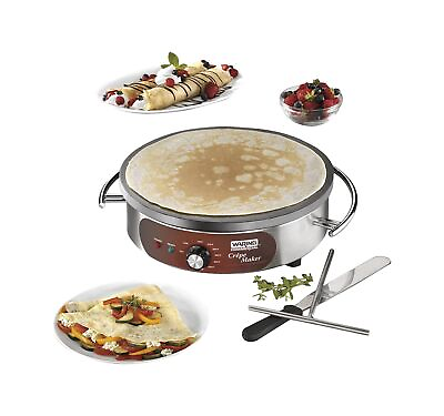 #ad Waring Commercial WSC160X 16quot; Electric Crepe Maker Cast Iron Cooking Surface... $694.66