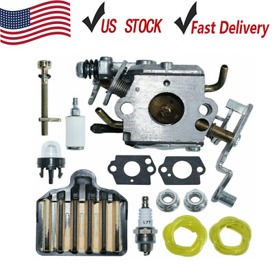 #ad Carburetor Kit For Poulan Pro PP5020AV PP5020 PP5020AVX PP4818AV 50cc Chainsaw $18.33