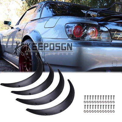 #ad For Honda S2000 Car Fender Flares Body Kit Parts Extra Wheel Arches Cover Matte $65.65