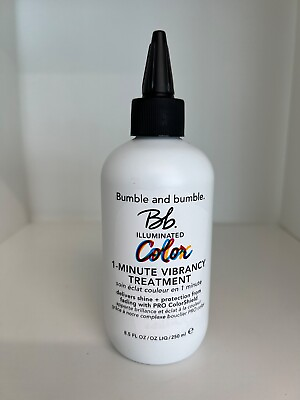 #ad Bumble and Bumble Illuminated Color 1 Minute Vibrancy Treatment 8.5 oz $38.99