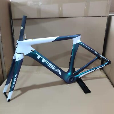#ad #ad Carbon Fiber Frame Disc Brake 3k UD Customized Coating Bicycle Shelf Frameset $806.06