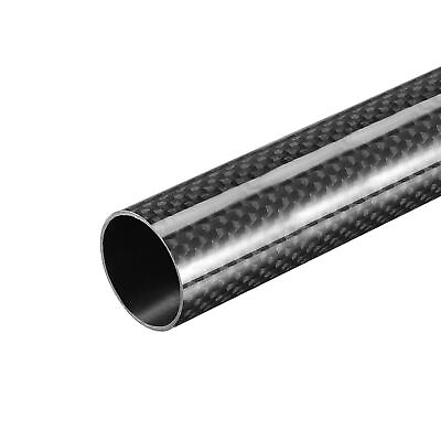#ad Carbon Fiber Round Tube 25x23x500mm 3K Roll Wrapped Glossy for RC Airplane 1Pcs $16.09