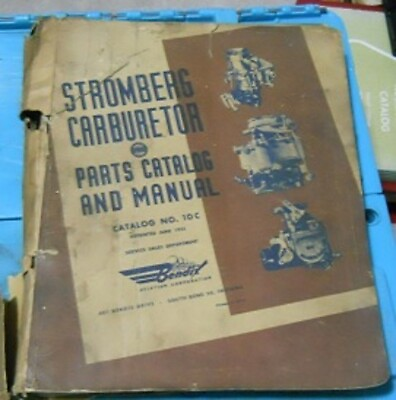#ad 1932 55 Stromberg Parts Catalog $125.00