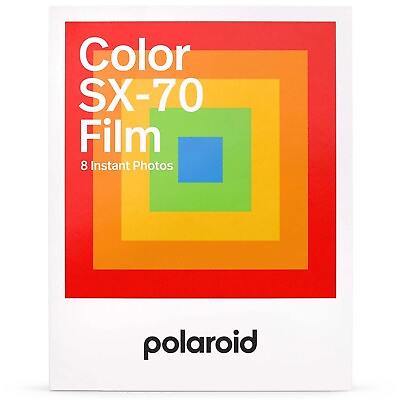 #ad New Sealed Polaroid SX 70 Color Film for all Polaroid SX 70 Cameras 8 Photos $22.99