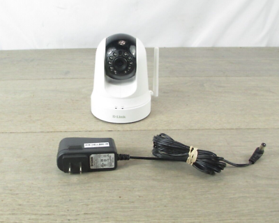 #ad D Link DCS 5020L Wireless N Day amp; Night Pan Tilt Cloud Camera White Tested $25.00