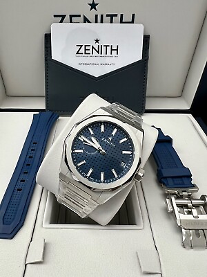 Zenith Defy Skyline Blue Dial 41mm Automatic Watch 03.9300.3620 51.I001 $7850.00