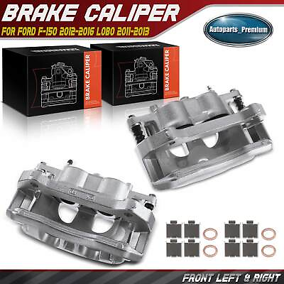 #ad 2x Disc Brake Calipers with Bracket for Ford F 150 2012 2020 Front Left amp; Right $133.79