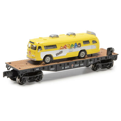 #ad #ad 10 1 2quot; O Gauge Mamp;Ms Central Flatcar with Mamp;Ms Bus Menards $39.99