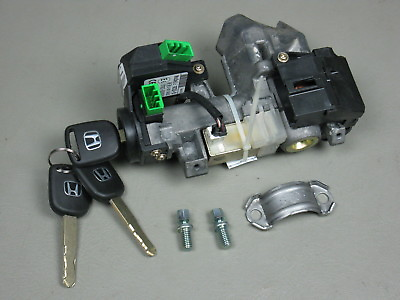 #ad 03 04 05 Honda Civic OEM Ignition Switch Cylinder Lock Automatic Trans 3 KEY $169.09