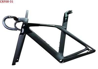 #ad #ad Carbon Road Bike Frame Disc Brake Carbon Bicycle Frame With Handlebar Stem $1732.10
