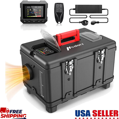 #ad 8KW Diesel Air Heater 110V AC 12V DC Support Portable Parking Heater Car Truck $251.99