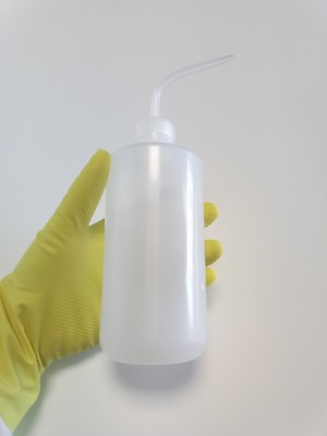 #ad 2 x Plastic squeeze diffuser wash bottle 500ml lab test glassware washing $5.99