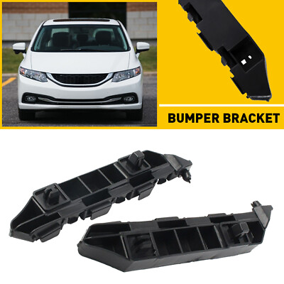 #ad LHRH Bumper Bracket Support Bumper Retainer For 12 15 Civic Honda Sedan 4 Door $9.99