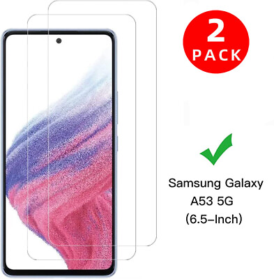 #ad 2x 9H Screen Protector Tempered Glass For Samsung Galaxy A53 5G A52 5G A52s 5G $3.69