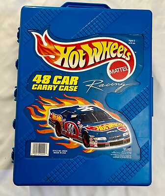 #ad 1999 Vintage HOT WHEELS 48 Car Carry Case Style Number 20020 $35.00
