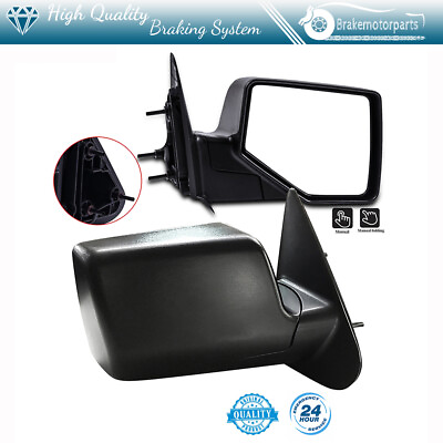 #ad Pair Black Manual Mirrors For 2006 2011 Ford Ranger TexturedManual Fold $59.99
