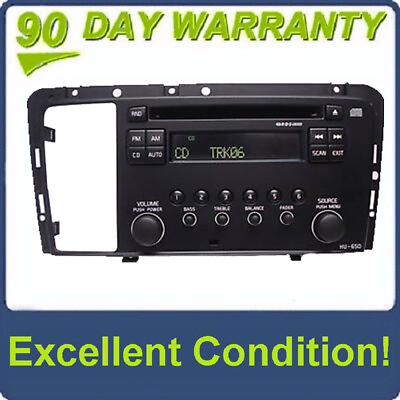#ad 05 06 07 VOLVO S60 V70 Radio Stereo Receiver CD Player HU 650 Factory OEM Tested $149.00