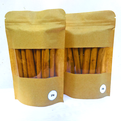 #ad Pure Organic Ceylon Cinnamon Sticks 100% True Cinnamon Sticks from Sri Lanka 25g $5.89