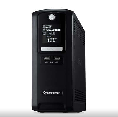 #ad CyberPower CST150XLU R 1500VA 900W Surge Protection UPS Certified Refurbished $124.00