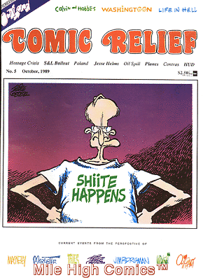 #ad COMIC RELIEF MAGAZINE 1989 Series #5 Very Good $4.12