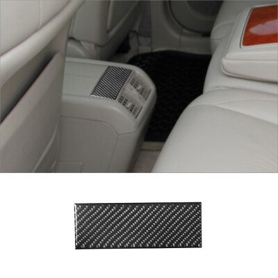 #ad Carbon Fiber Interior Rear Of Floor Console Cover Trim For Lexus RX330 RX350 $10.38