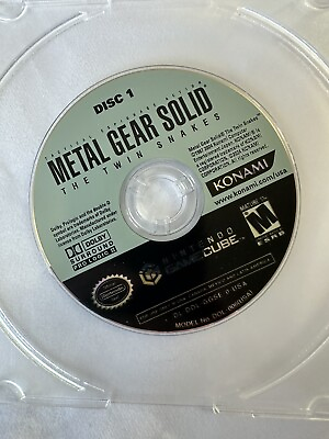 #ad Gamecube Metal Gear Solid: The Twin Snakes Disc 1 Only $49.97