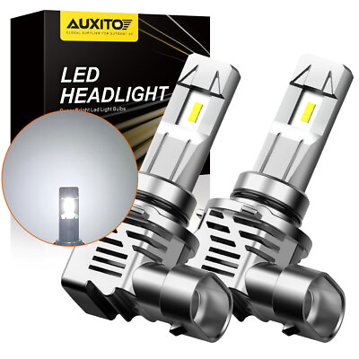 #ad 2x AUXITO 9006 HB4 LED Headlight Bulb Low Beam 24000LM 6500K Xenon White M3 $34.19