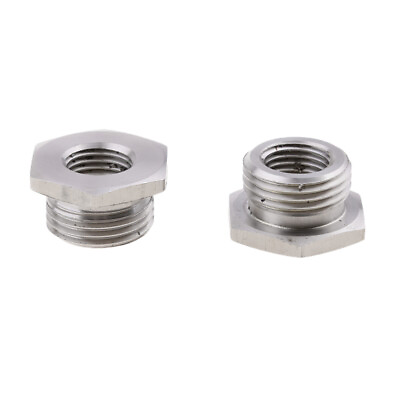 Steel Adapters Reduce 02 O2 Sensor Ports Bungs 18MM To 12MM Fits for Harley Plug $9.99