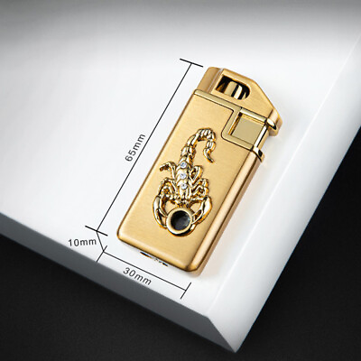 #ad Scorpion Chip Gas Lighter Creativity $19.99