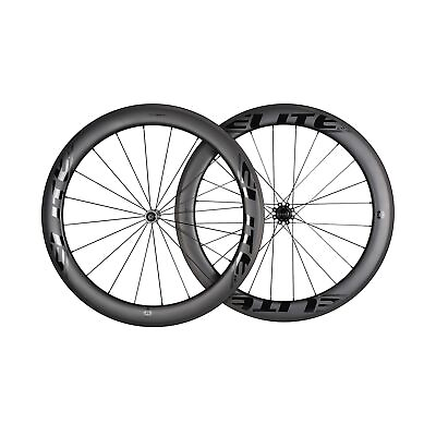 #ad ELITEWHEELS Road Bike Carbon Wheels 700c Clincher 60 mm Carbon Wheels 28 width $435.00