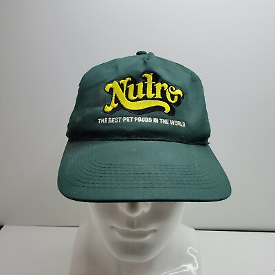 #ad Nutro The Best Pet Foods in the World Forest Green Baseball Cap Snapback Hat $8.07