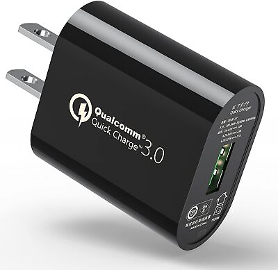 #ad USB charger Quick Charge 3.0 Qualcomm QC3.0 18W iPhone iPad Samsung Galaxy 130 $33.04