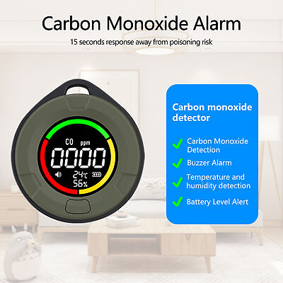 #ad Carbon Monoxide Detector Portable Led Digital Carbon Monoxide Alarm For Home $62.95