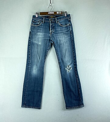Lucky Brand 221 Mens Jeans Blue Tag Size 31x30 Slim Straight Leg Denim $17.78