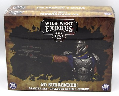 #ad Wild West Exodus WEX122099002 No Surrender Starter Set Union Steampunk Weird $74.99
