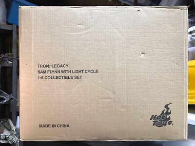 #ad Hot Toys MMS 142 Light Up Function Vehicle Tron Legacy Light Cycle amp; Sam Fly NEW $898.99
