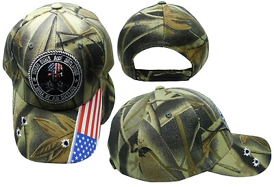 #ad NEW ARRIVALS 2nd Amendment When Guns are Outlawed WOODLAND CAMO NRA Hat Cap $6.88