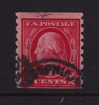 1912 Sc 413 early coil issue used single perf 8½ vertical CV $50 15 $29.50